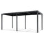 Kerti pavilon, 5,8 × 4 méteres antracit alumínium pergola LED világítással - Homelux, 5905610251314