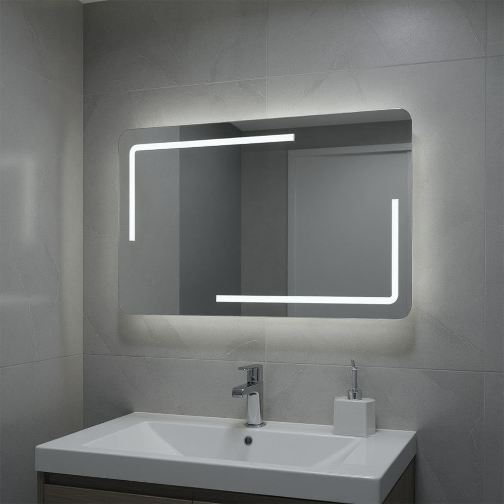 Ada 80 Spiegel mit LED-Beleuchtung Sekundäres Bild