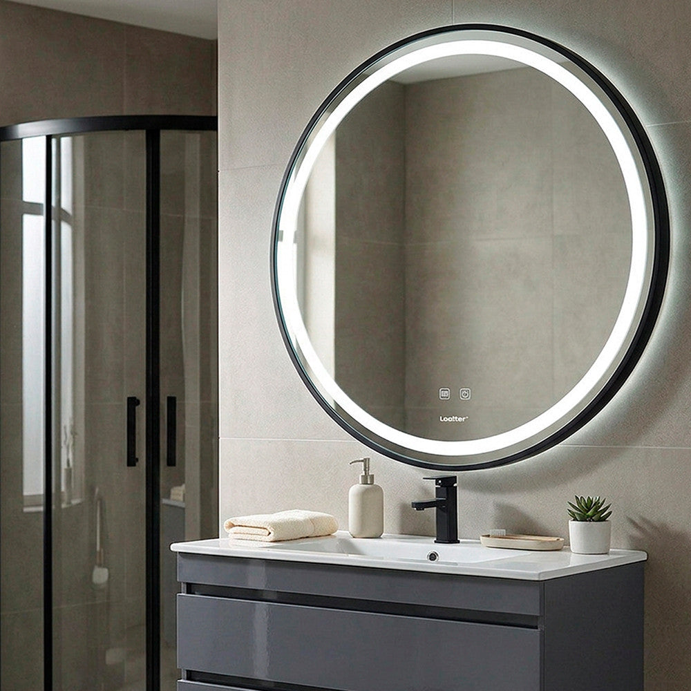 Ava 100 Spiegel mit LED-Beleuchtung Sekundäres Bild