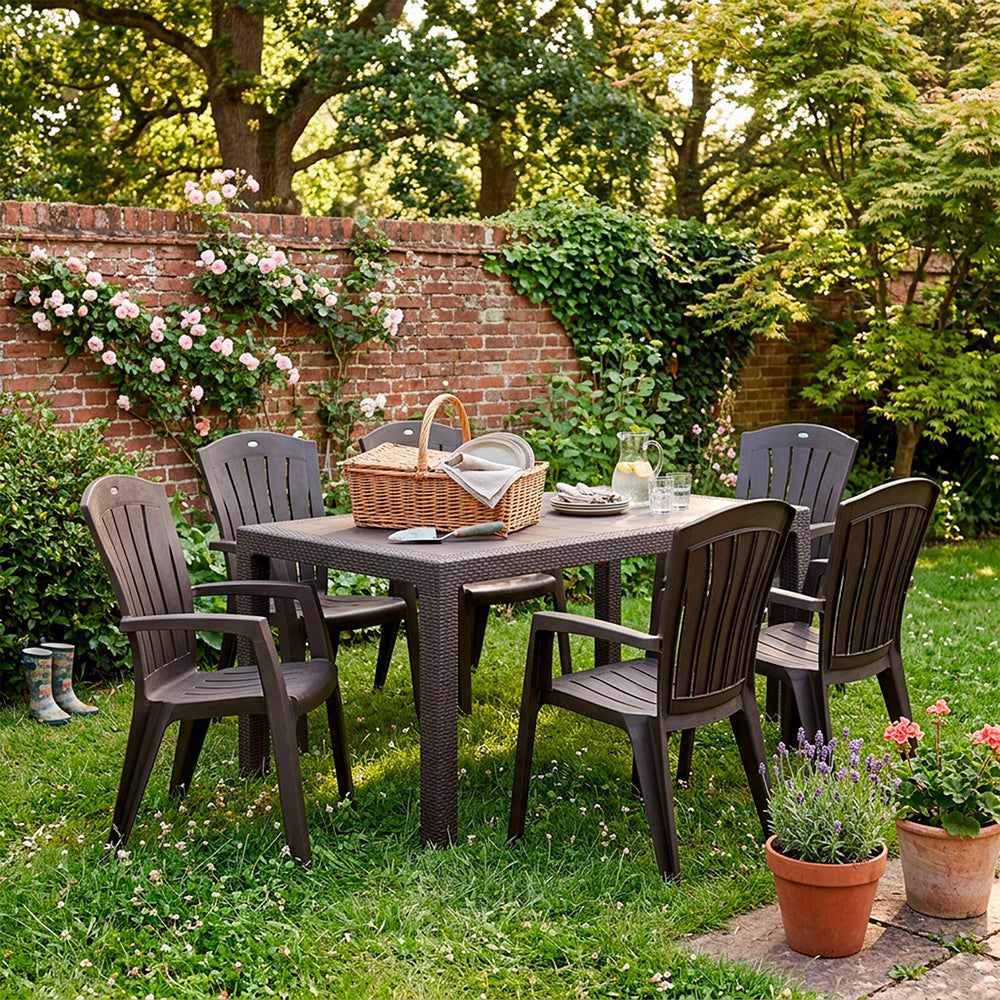 Marlo 6+1 Gartenmöbel-Set Sekundäres Bild