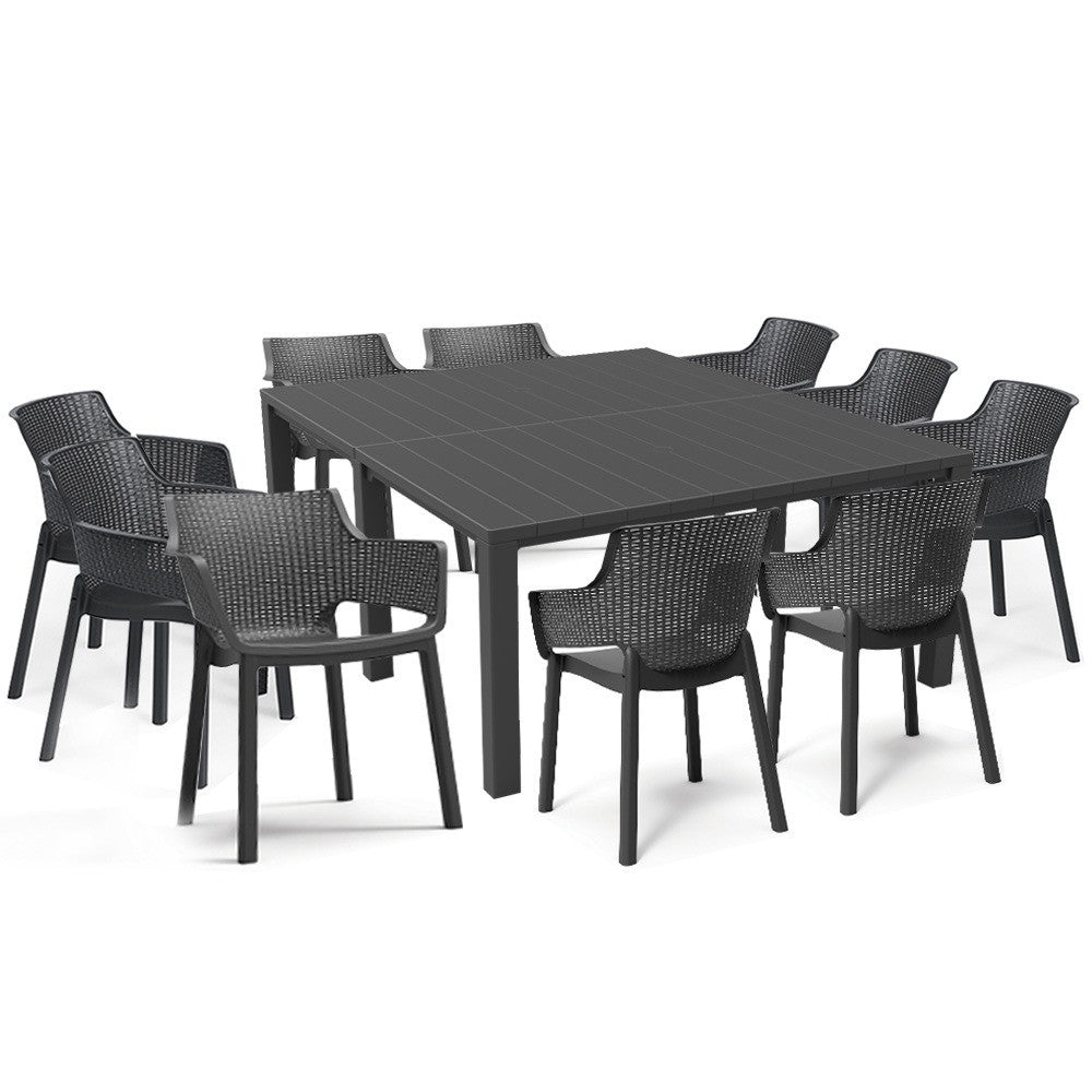 Jueva II 10-teiliges Gartenmöbel-Set Sekundäres Bild