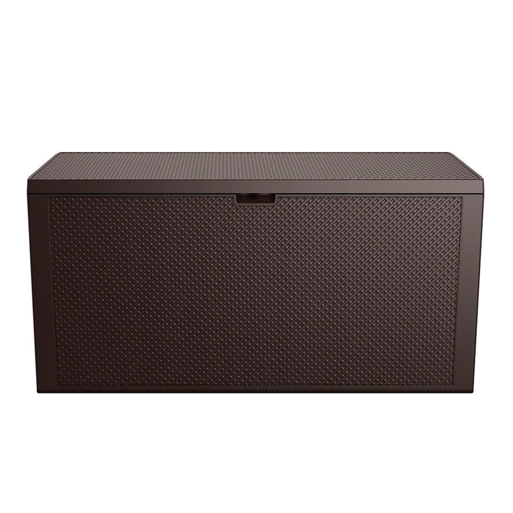 Emily 270L Kunststoff-Gartenbox braun Sekundäres Bild
