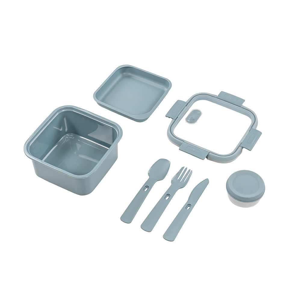 To Go Lunch Kit 4-in-1 rechteckiger Lebensmittelbehälter  1,1L Sekundäres Bild