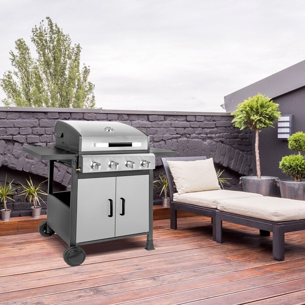 Brenner BR-G4N 4 égős gázgrill Másodlagos kép