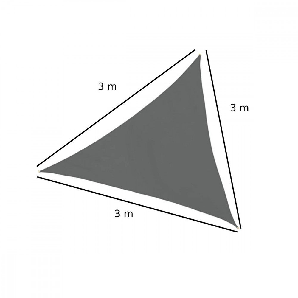 Sunflow Sonnensegel Dreieck 3x3x3 m anthrazit Sekundäres Bild