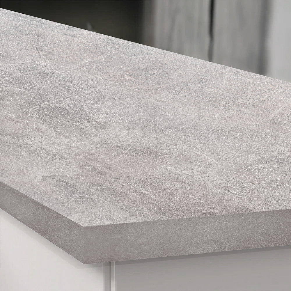 Konyhai munkalap 220 x 60 x 2,8 cm Beton Másodlagos kép