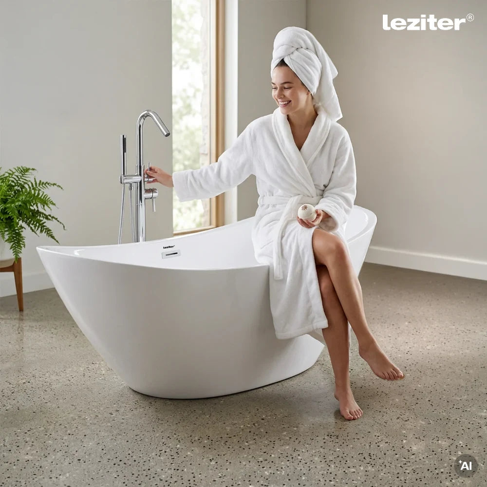 Flow freistehende Badewanne Sekundäres Bild