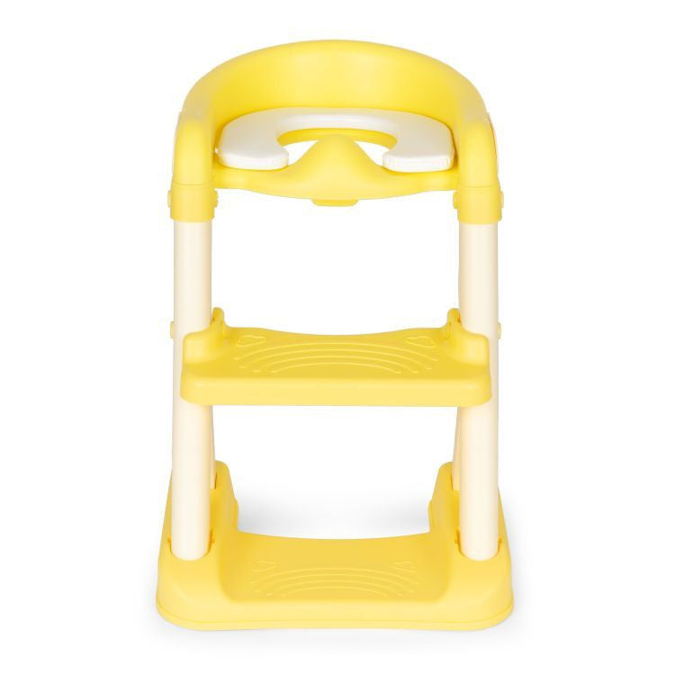 Toilette mit Treppenabgang gelb Sekundäres Bild