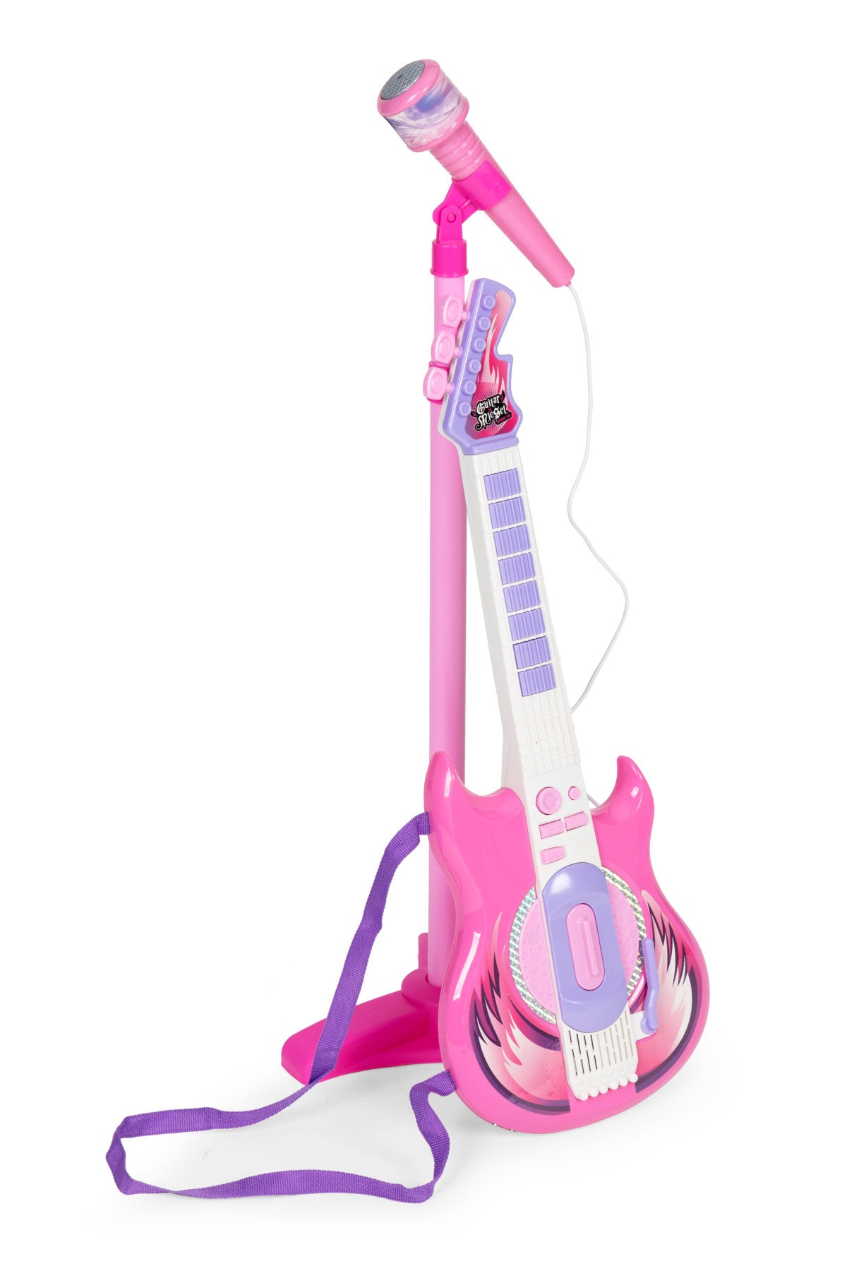 Spielzeuggitarre 57 cm mit Mikrofon und Maske Sekundäres Bild
