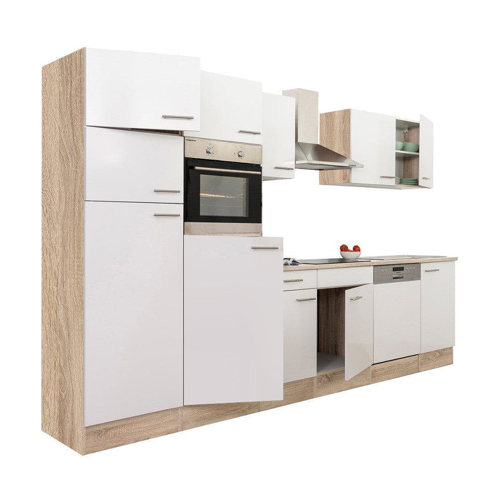 Yorki 340 Küchenzeile mit Top-Gefrierschrank und Kühlschrank Sekundäres Bild