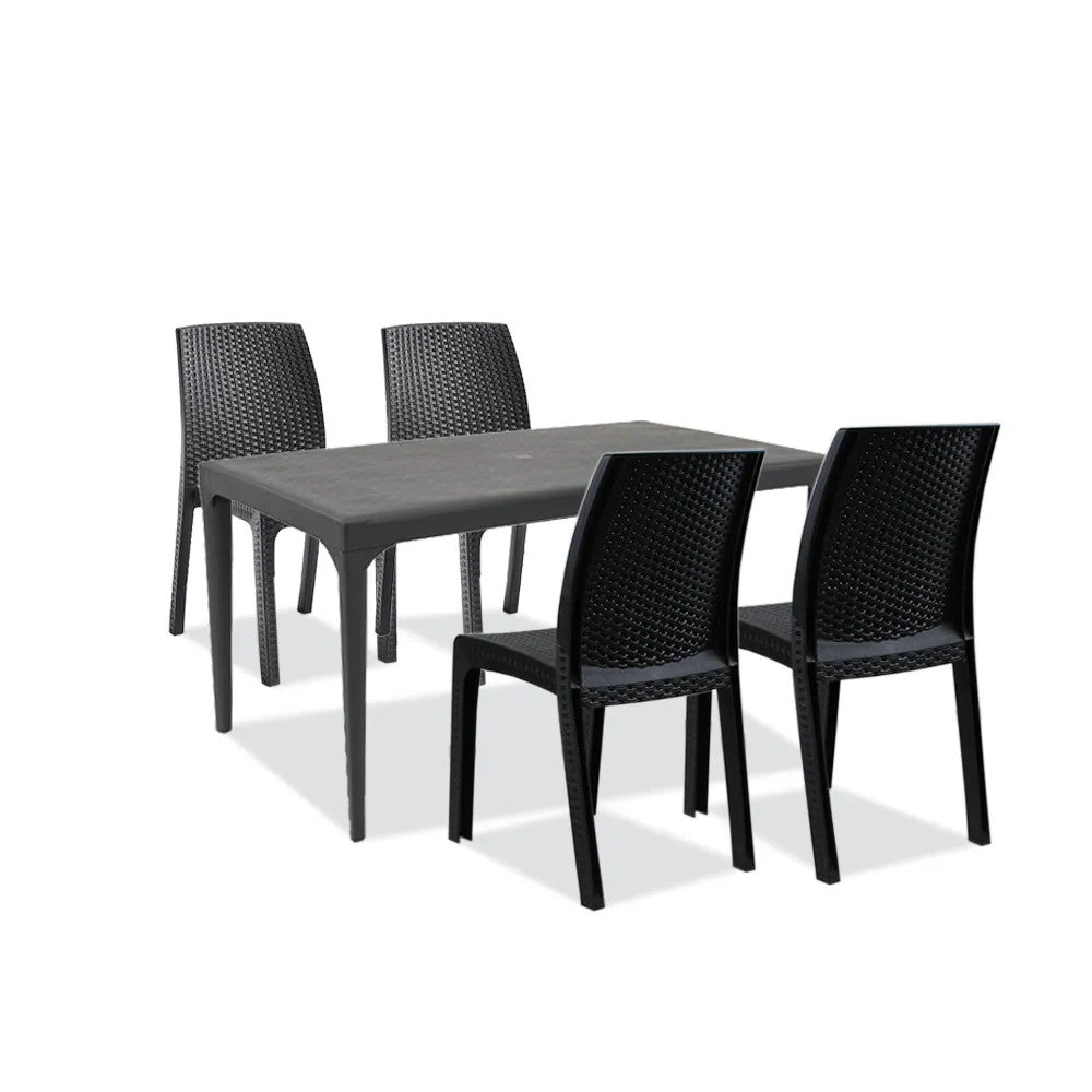 Pauli 4+1 Gartenmöbel-Set Sekundäres Bild