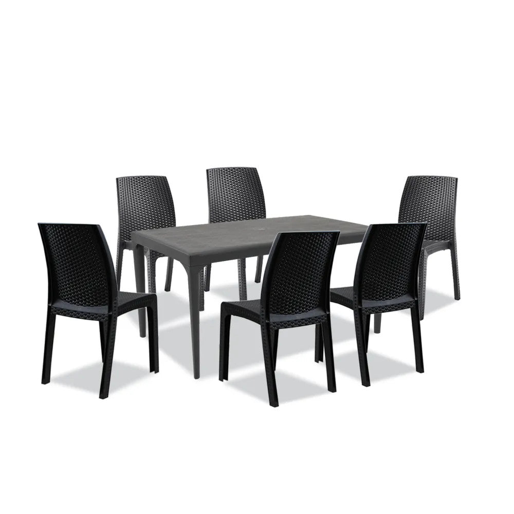 Pauli 6+1 Gartenmöbel-Set Sekundäres Bild