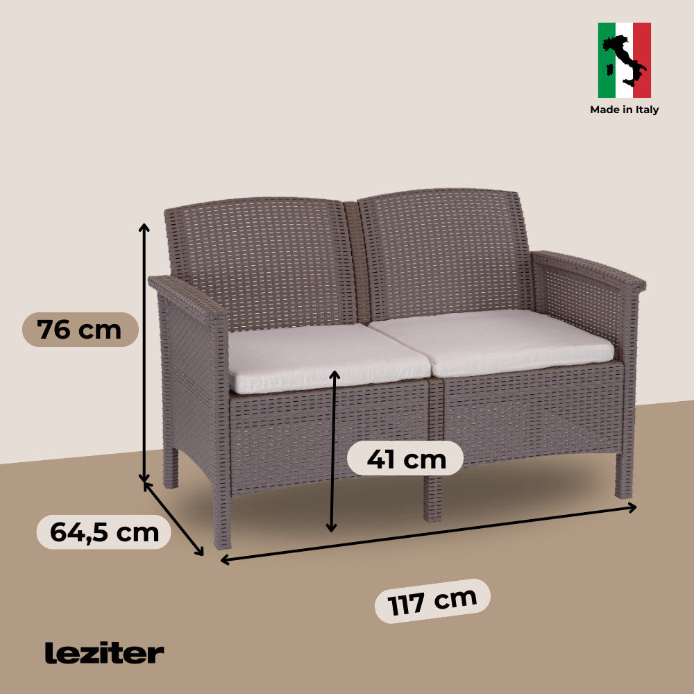 Venus 2-Sitzer Gartensofa Sekundäres Bild