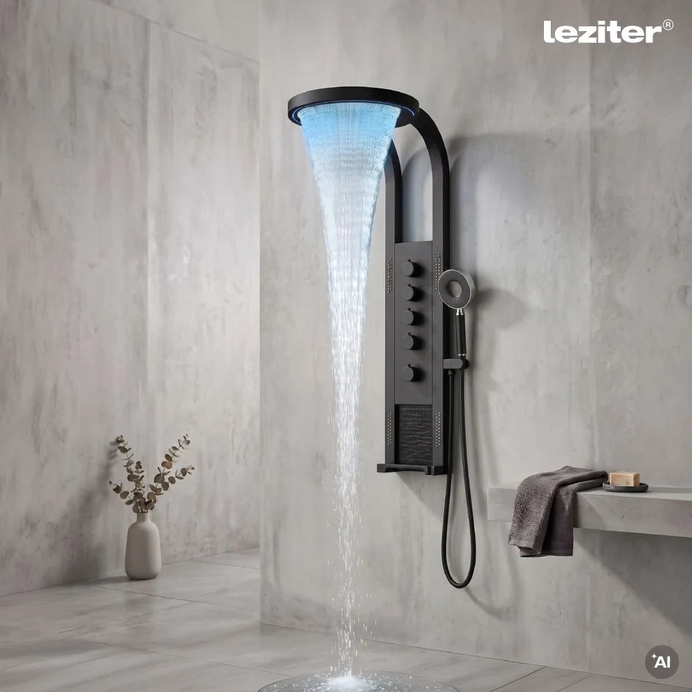 Luxuriöses Hydromassage-Duschpaneel Sekundäres Bild