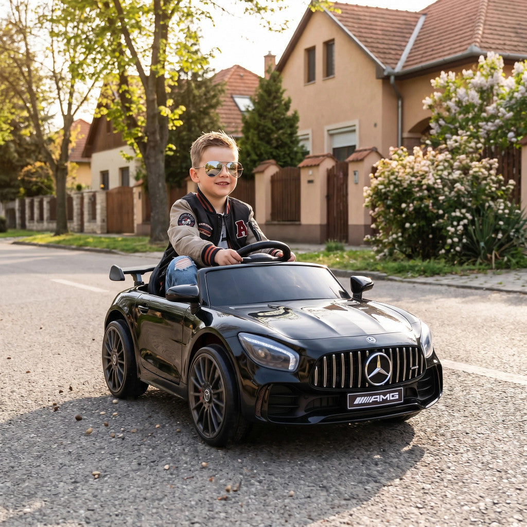 Mercedes-Benz AMG Elektroauto, schwarz Sekundäres Bild