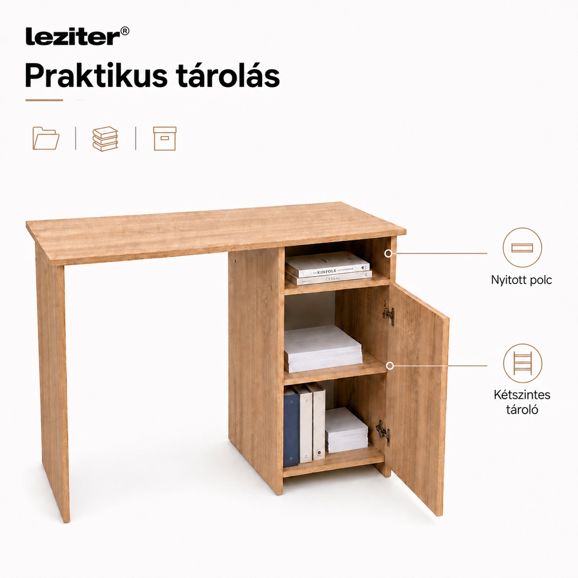 Family One íróasztal szett Flexo ergonomikus forgószékkel Másodlagos kép