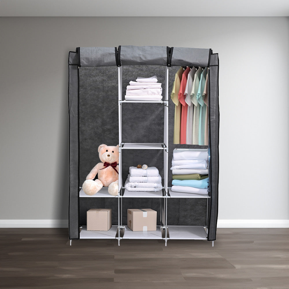 Kleiderschrank LGSZ-04, grau Sekundäres Bild