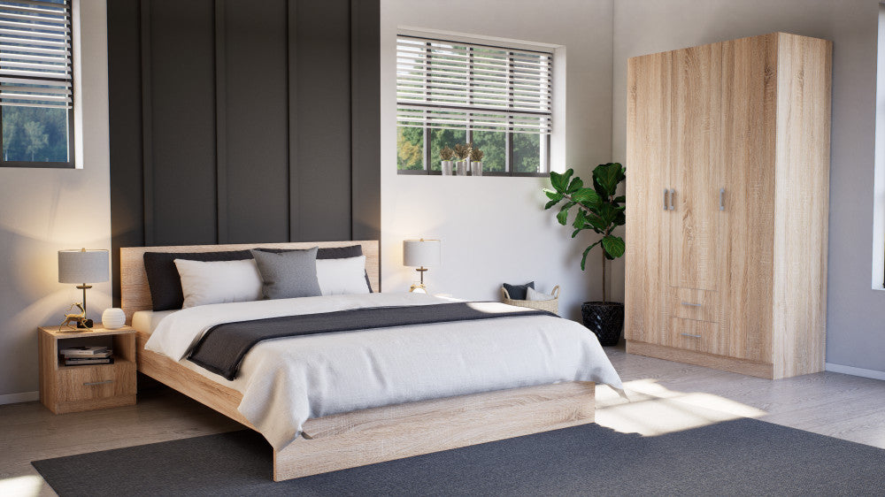 Miami Kleiderschrank 120x205 cm sonoma Eiche-sonoma Eiche Sekundäres Bild