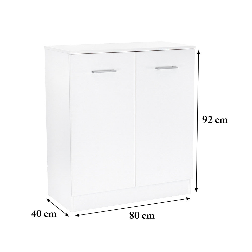 Miami sideboard 2 türen 80x92 cm york eiche-sonoma eiche Sekundäres Bild