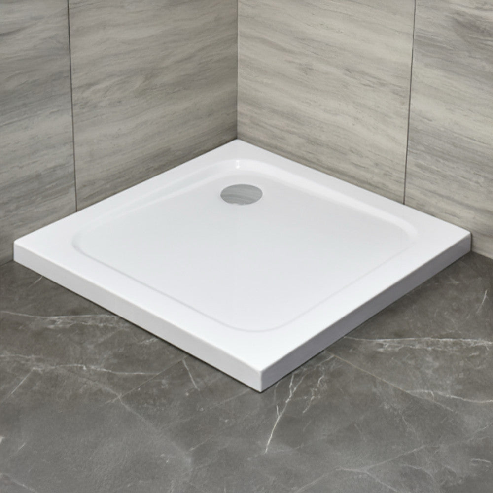 Modena Slim quadratische niedrige Acryl-Duschwanne 90x90 cm Sekundäres Bild