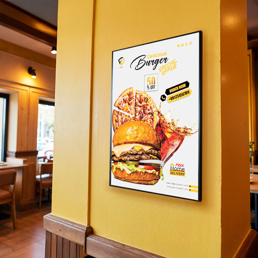 Plakatrahmen mit LED-Beleuchtung, 297 × 420 mm (A3) Sekundäres Bild