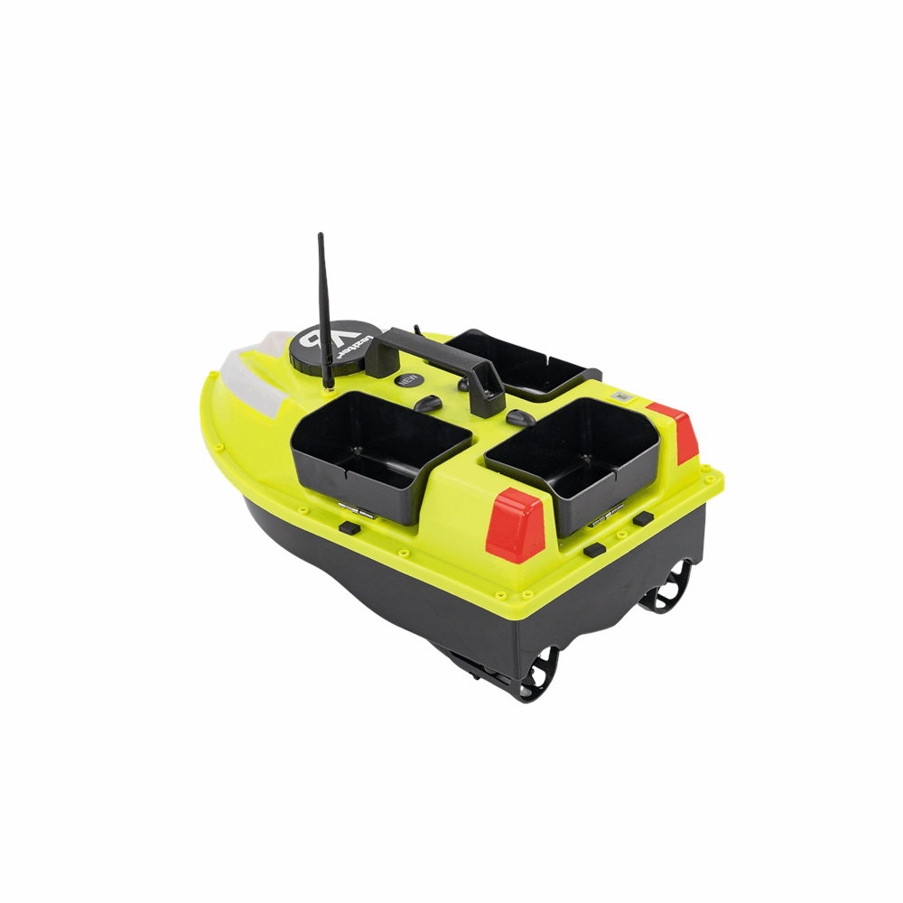 Futterboot V6 GPS mit 3 Behältern, Heck- und Seitenauswurf sowie Nachtbeleuchtung Sekundäres Bild