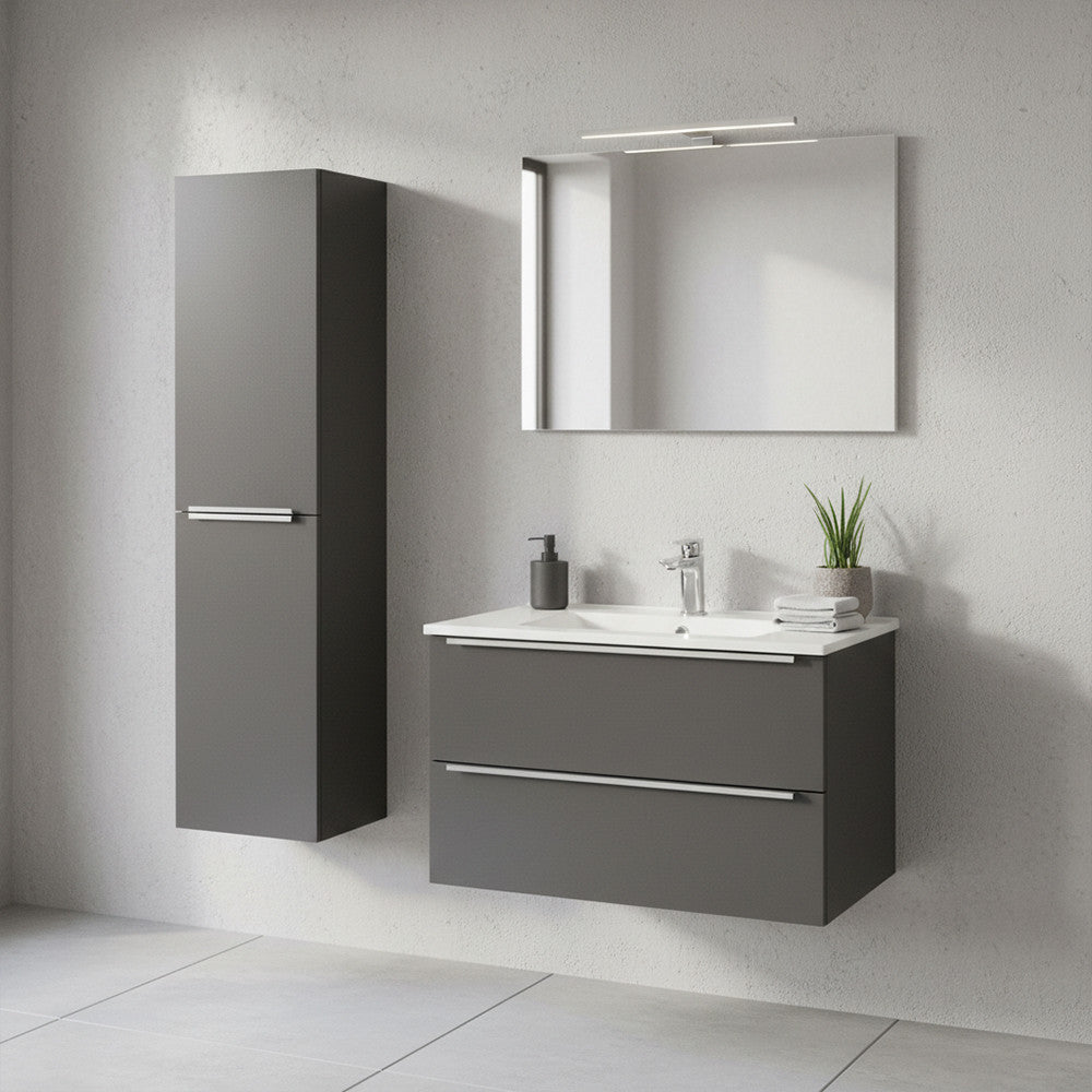 Vario Trim 35 Hängeschrank, seitlich, anthrazit-anthrazit Sekundäres Bild