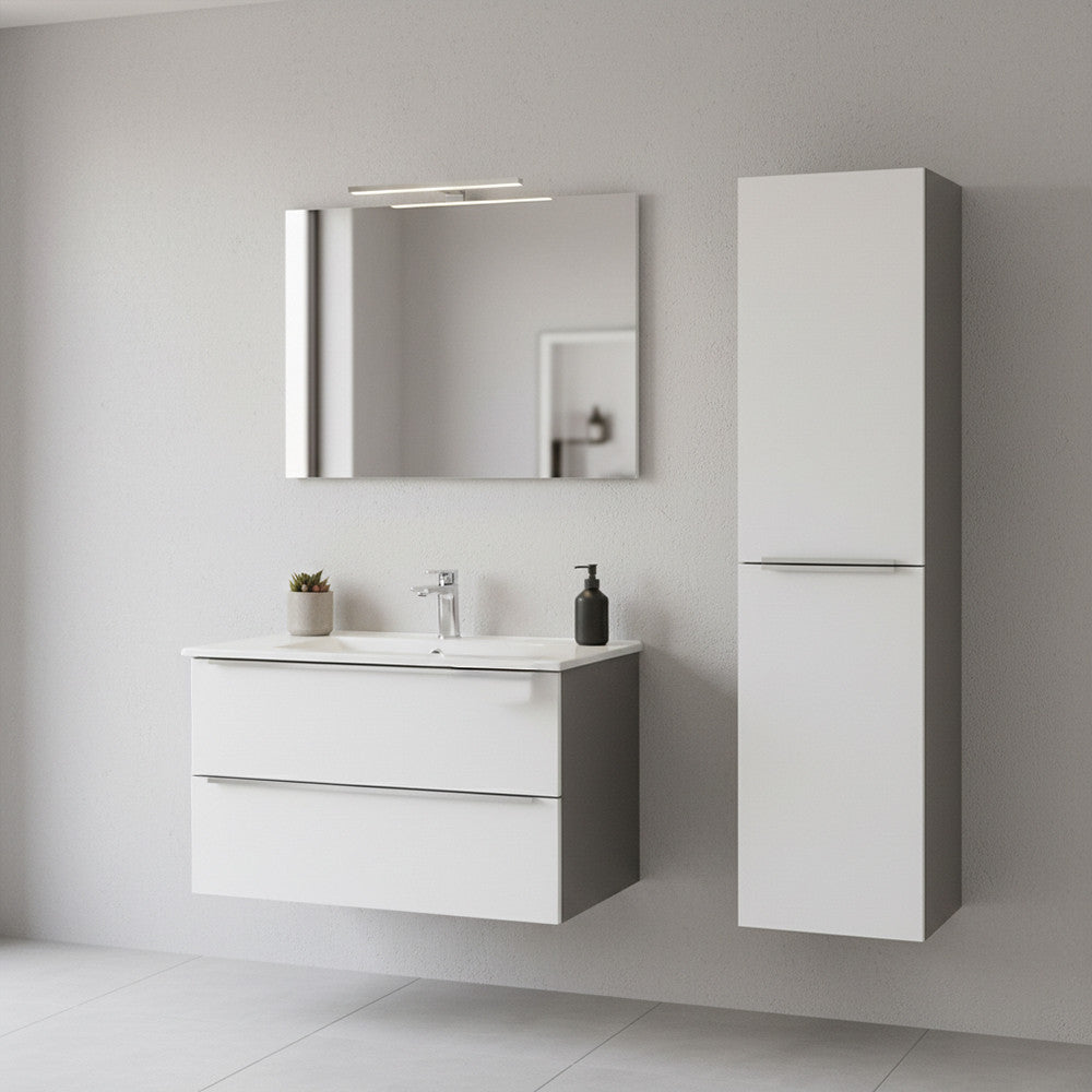 Vario Trim 35 Hängeschrank, seitlich, anthrazit-weiß Sekundäres Bild