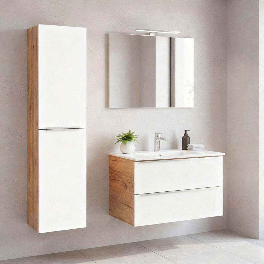 Vario Trim 35 Hängeschrank, Eiche-Weiß Sekundäres Bild