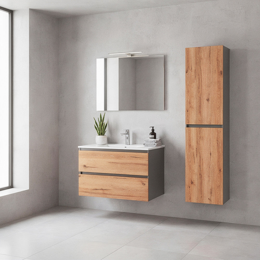 Vario Forte 35 Hängeschrank, Anthrazit-Eiche Sekundäres Bild