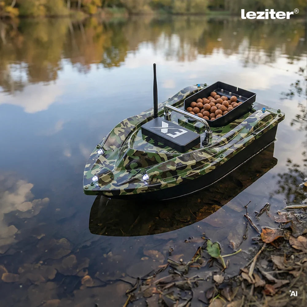 Feederboot X3 mit Backpacker-Tarnung Sekundäres Bild