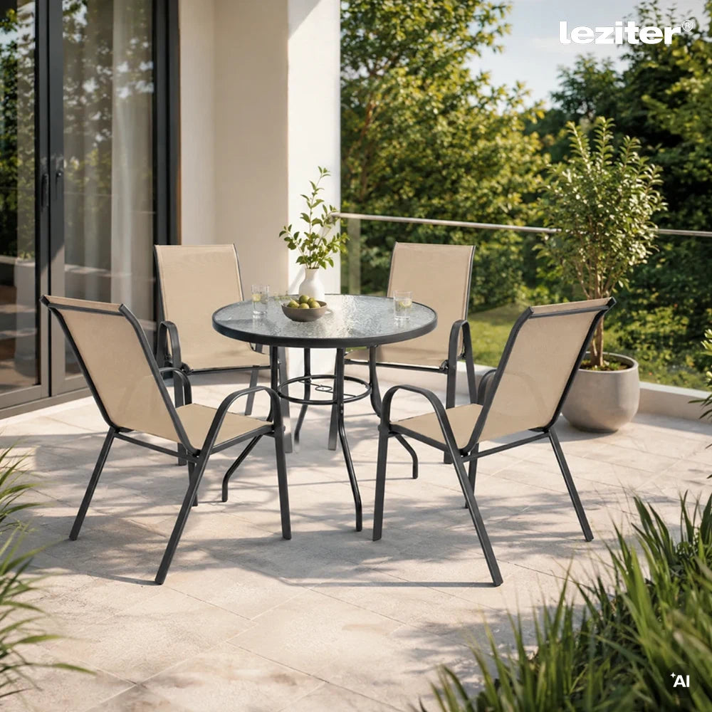 Tanger 4+1 Gartenmöbel-Set Sekundäres Bild