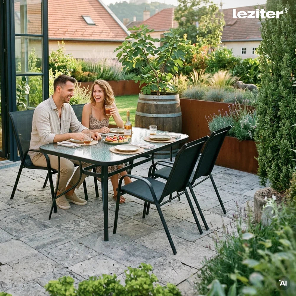 Arlon 4+1 Gartenmöbel-Set Sekundäres Bild